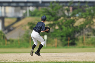 少年野球の練習