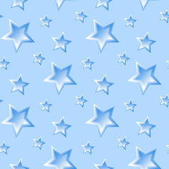 Seamless pattern with stars