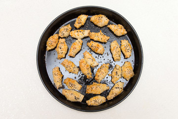 Gefüllte Teigtaschen