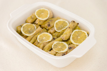 Gefüllte Teigtaschen