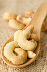 Cashews close-up.
