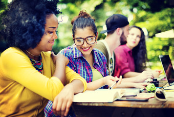 College Communication Education Planning Studying Concept