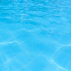 Blue pool water background