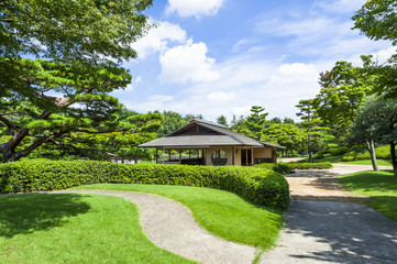 昭和記念公園の日本庭園