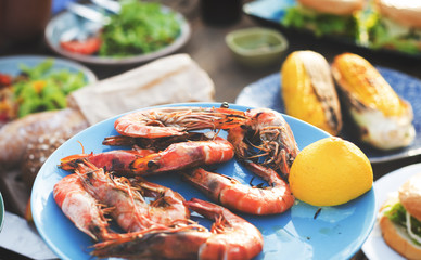 Food Lunch Celebration Party Flavors Concept