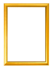 antique frame isolated on white background