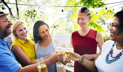 Friends Friendship Party Hanging out Concept