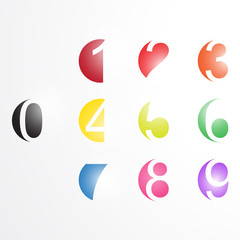 Vector numbers from number set.