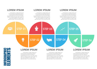 Infographics design template. Fully editable vector.