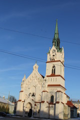 Fototapeta na wymiar Church in Stryi, Lviv region