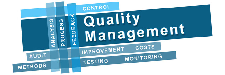 Quality Management Blue Stripes 