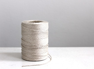 Material: linen yarn with natural color