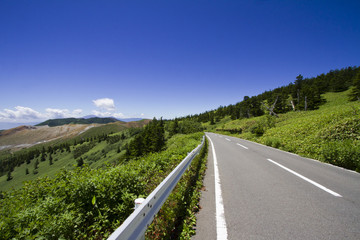 高原ルートと草津白根山