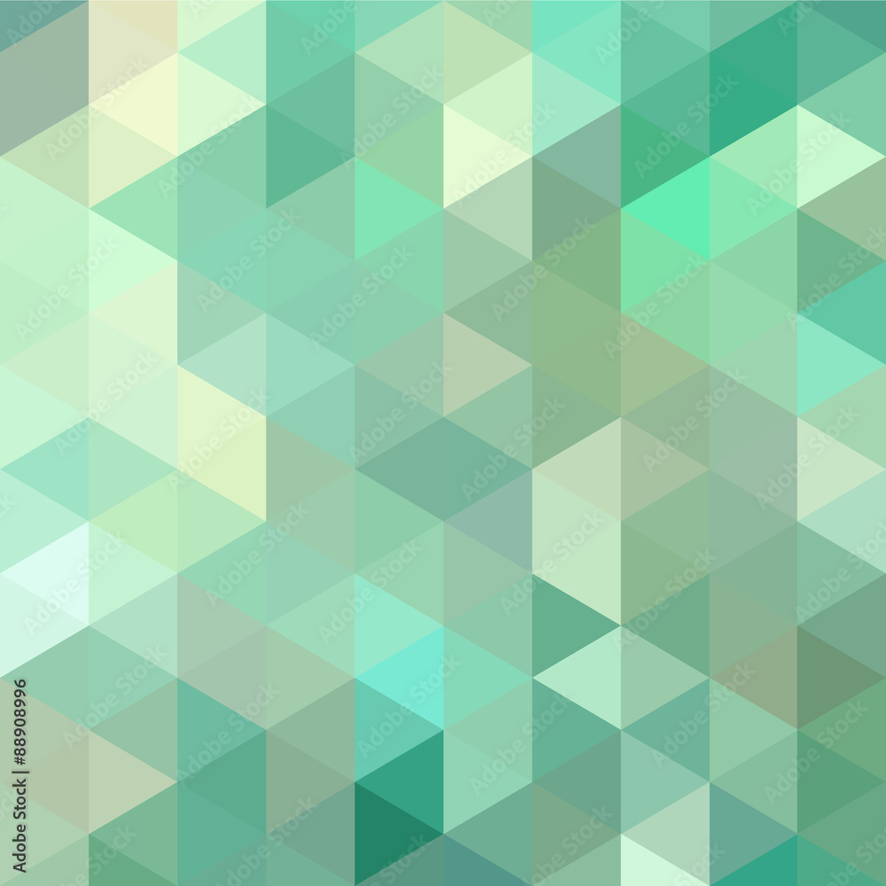 Poster geometric pattern. colorful abstract mosaic background