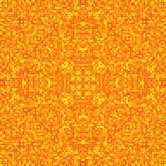 Mosaic - reflect design - red, yellow