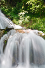 Fototapeta na wymiar Baby waterfall