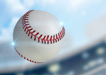 Ball Flying Through The Air