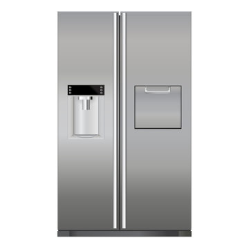 Refrigerator with 2 doors
