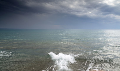 Wolken über dem Mittelmeer