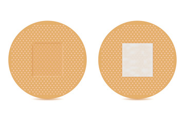 Round Adhesive bandage