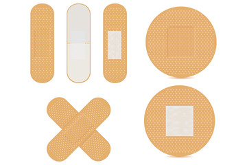 Adhesive bandage set