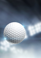 Ball Flying Through The Air