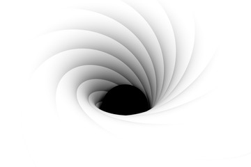 black hole with a sphere inside