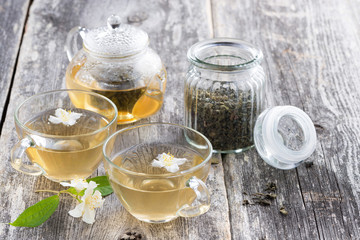 green tea with jasmin