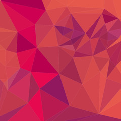 Jazzberry Jam Red Abstract Low Polygon Background