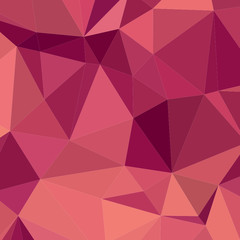 Fototapeta premium Deep Cerise Purple Abstract Low Polygon Background
