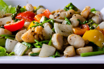 Stir Fried Fan Shell Tendon
