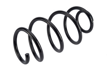 spring on a white background