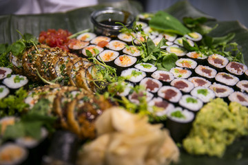 Sushi auf Buffet / Catering