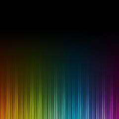 Fototapeta premium Rainbow gradient equalizer
