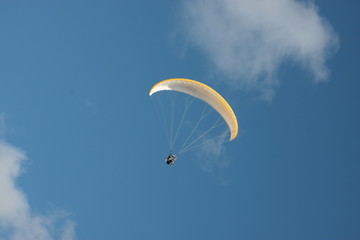 paragliden, gleitschirmfliegen