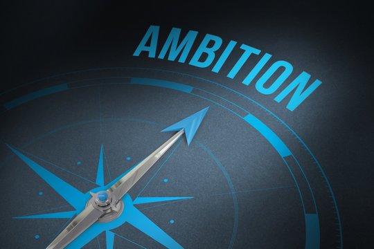 Ambition against grey