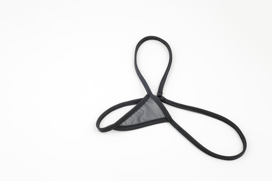 G-String lingerie isolated on white background