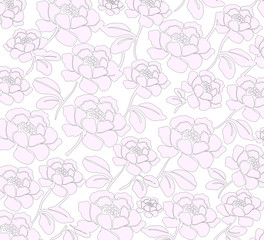 Стилизованный фон с розами