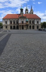 Obraz premium Magdeburg, Alter Markt mit Rathaus