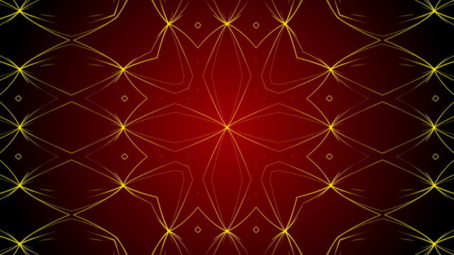red abstract background, gold light, loop
