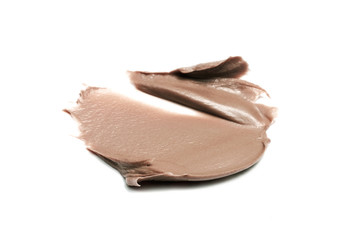 Cosmetic cream isolated on white  