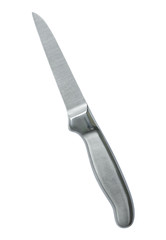 small kitchen knife isolated on white