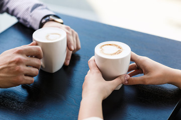 Two cups of coffee