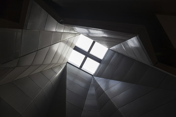 Window on the roof of a building