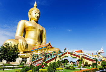 The big buddha in the Thailand