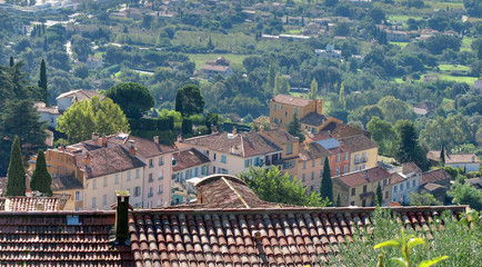 Village de Bormes les Mimosas , Côte d ' Azur