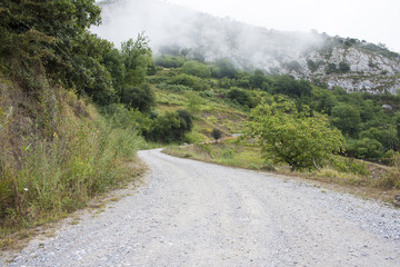 Camino de la montaña