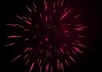 Fuochi pirotecnici per la notte di San Silvestro