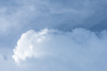 Clouds before the rain