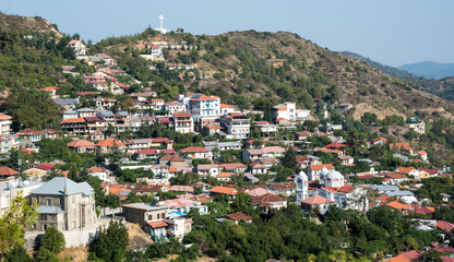Fototapeta premium Mountain Village of Pedoulas